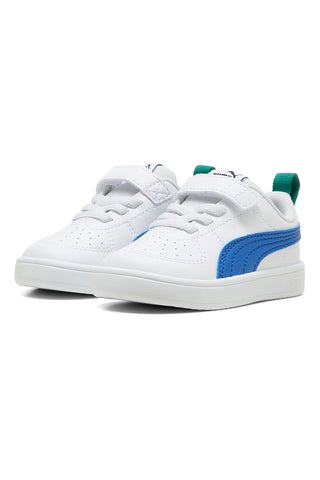 Bele superge z modrimi detajli in zadnjo zanko Puma Rickie AC+ Inf