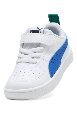 Bele superge z modrimi detajli in zadnjo zanko Puma Rickie AC+ Inf