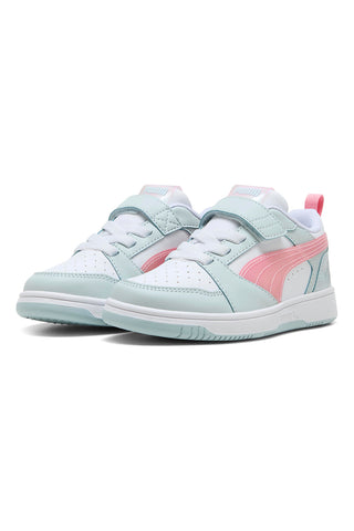 Večbarvni pastelni superge z Kinder-Fit Puma Rebound V6 Lo Space Belle AC+ Inf