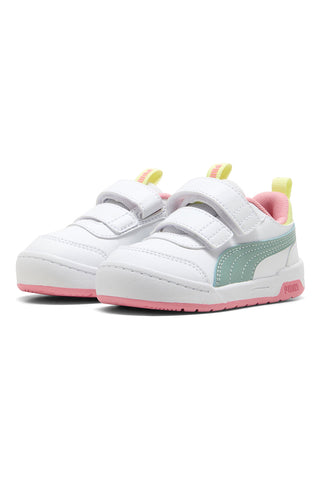 Bele superge z nastavljivimi pastelnimi detajli Puma Multiflex 2 Color V Inf