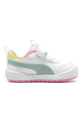 Bele superge z nastavljivimi pastelnimi detajli Puma Multiflex 2 Color V Inf