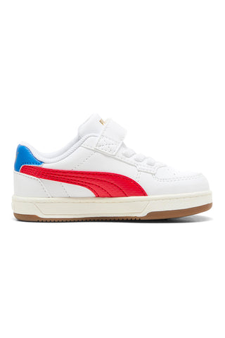 Bele superge z rdečimi in modrimi detajli Puma Caven 2.0 Retro AC+