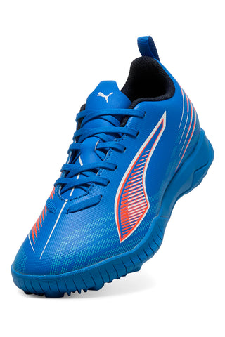 Lahki modri nogometni čevlji z oprijemom Puma Ultra 6 Play TT Jr