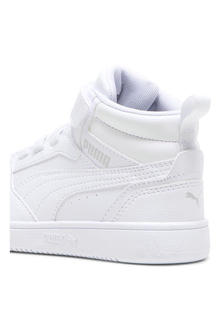 Visoke bele superge z velcro trakom Puma Rebound V6 Mid AC+ PS