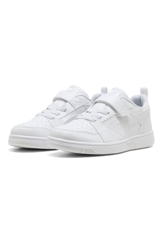 Bele superge z velcro trakom Puma Rebound V6 Lo AC+ PS