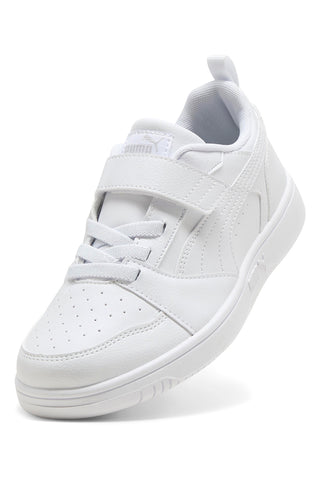 Bele superge z velcro trakom Puma Rebound V6 Lo AC+ PS
