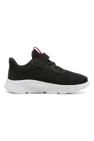 Črni superge z velcro trakom in fuksijastimi detajli Puma FlexFocus Modern AC+ PS