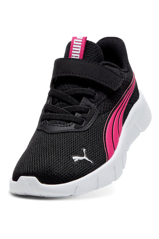 Črni superge z velcro trakom in fuksijastimi detajli Puma FlexFocus Modern AC+ PS