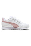 Bele superge z roza bleščečo črto Puma ST Runner v4 SL Glitter V PS