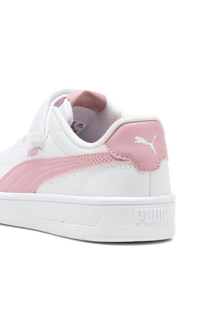 Bele superge z rožnatimi detajli Puma Court Lally AC+ PS