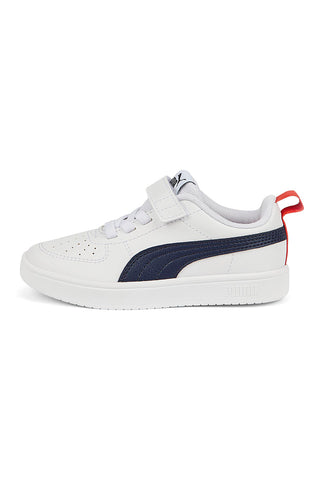 Bele superge z modrimi in rdečimi detajli Puma Rickie AC+ PS