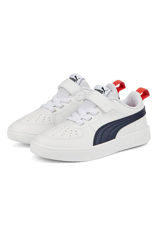 Bele superge z modrimi in rdečimi detajli Puma Rickie AC+ PS