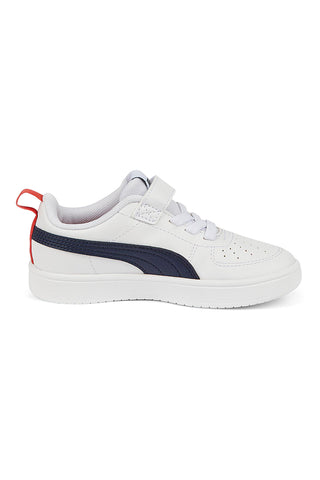 Bele superge z modrimi in rdečimi detajli Puma Rickie AC+ PS