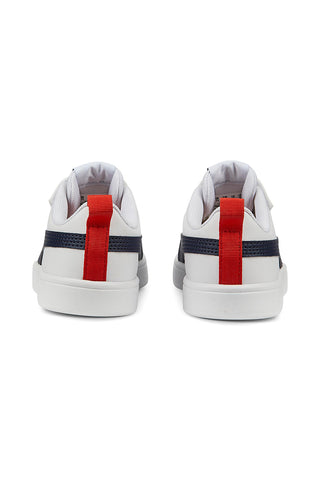 Bele superge z modrimi in rdečimi detajli Puma Rickie AC+ PS