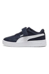Modri športni copati z belimi detajli Puma Court Classic Clean AC+ PS