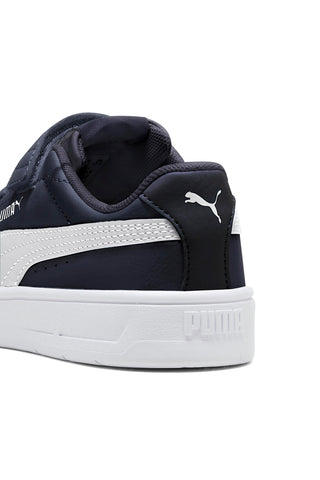 Modri športni copati z belimi detajli Puma Court Classic Clean AC+ PS