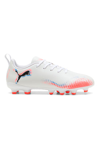 Bele nogometne čevlje s špicami FG/AG Puma FUTURE 8 PLAY Jr