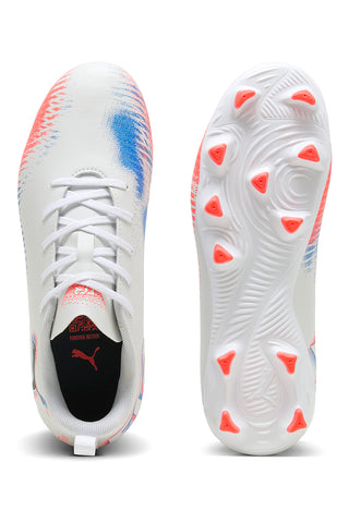 Bele nogometne čevlje s špicami FG/AG Puma FUTURE 8 PLAY Jr