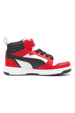 Bele in rdeče superge Puma Rebound V6 Mid AC+ PS