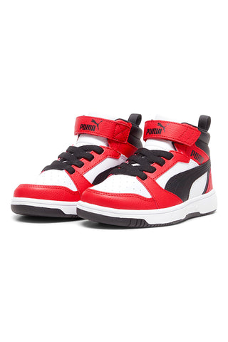 Bele in rdeče superge Puma Rebound V6 Mid AC+ PS