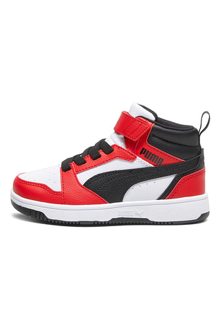 Bele in rdeče superge Puma Rebound V6 Mid AC+ PS