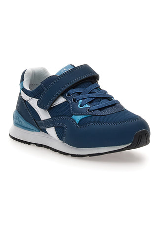 Modri čevlji z velcro zaponko iz sintetičnih materialov Diadora N.92 ps