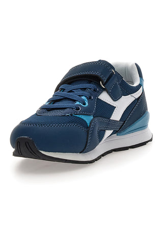 Modri čevlji z velcro zaponko iz sintetičnih materialov Diadora N.92 ps