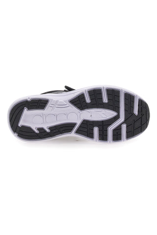 Črni športni čevlji z roza detajli in zapenjanjem na velcro Diadora SNIPE 3 JR