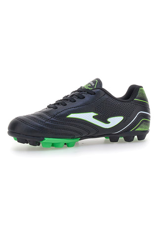 Črni in zeleni nogometni čevlji Joma Toledo JR 2501
