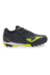 Črni nogometni čevlji z limetkovimi detajli Joma EVOLUTION JR 2501