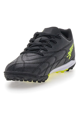 Črni nogometni čevlji z limetkovimi detajli Joma EVOLUTION JR 2501