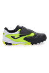 Črni in rumeni fluo nogometni čevlji z zapenjanjem na velcro Joma CANCHA JR 2501