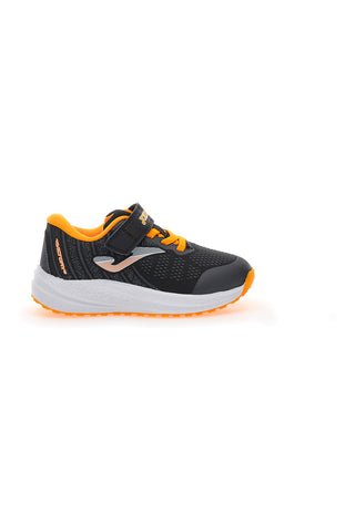 Črni in oranžni tekaški čevlji Joma Victory Jr 2501