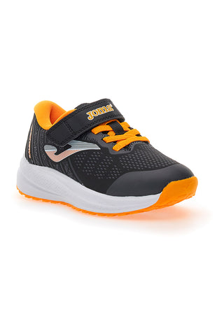 Črni in oranžni tekaški čevlji Joma Victory Jr 2501