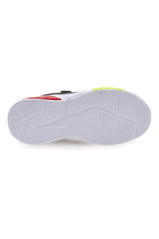 Črni superge z barvnimi lučkami in zapenjanjem na velcro Champion Wave Tri B PS