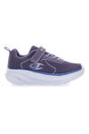 Vijolične športne copate iz mrežastega materiala z zapenjanjem na velcro Champion HRO J G PS Low Cut