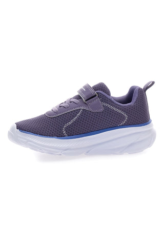 Vijolične športne copate iz mrežastega materiala z zapenjanjem na velcro Champion HRO J G PS Low Cut