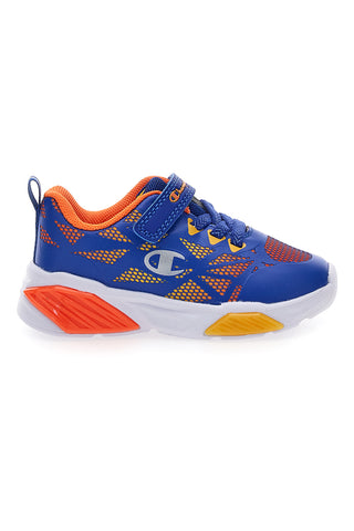 Večbarvni modri superge z velcro trakom Champion Wave Tri B TD