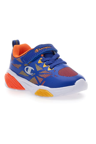 Večbarvni modri superge z velcro trakom Champion Wave Tri B TD