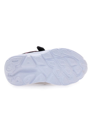 Črni športni copati iz mrežastega materiala z velcro zapenjanjem in debelo podplatom Champion HRO J G TD Low Cut Shoe