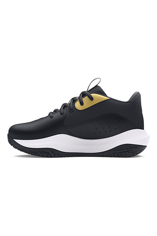 Črni košarkarski copati z zlatimi detajli Under Armour PS Lockdown 7