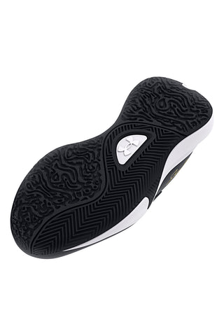 Črni košarkarski copati z zlatimi detajli Under Armour PS Lockdown 7