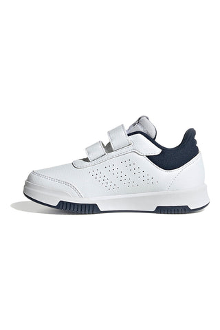 Bele superge z modrimi in zelenimi detajli, zapenjanje z velcro trakom Adidas Tensaur Sport 2.0 CF K