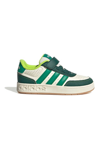 Bele in zelene superge z zapenjanjem Adidas Breakbase C