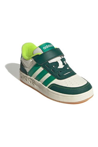 Bele in zelene superge z zapenjanjem Adidas Breakbase C