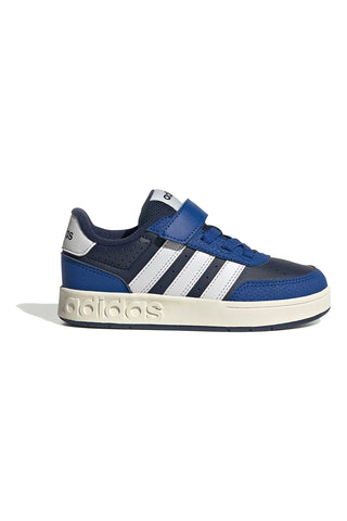 Modri športni copati z 3 belimi črtami Adidas Breakbase C
