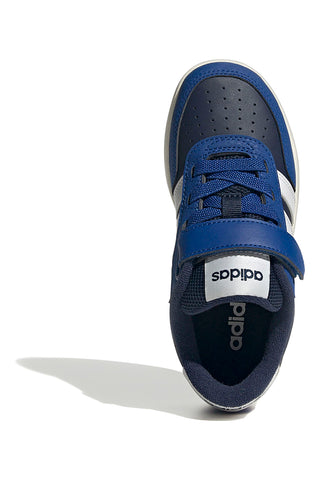 Modri športni copati z 3 belimi črtami Adidas Breakbase C