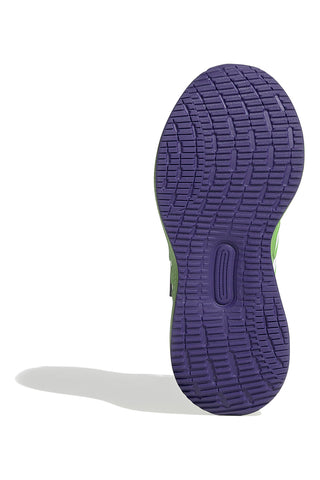 Zelene tekaške čevlje Iron Hulk s podplatom Cloudfoam Adidas Runfalcon 5 EL C