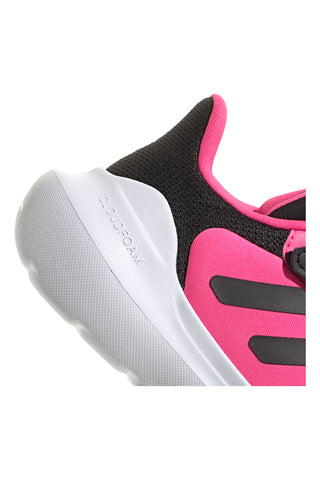 Črni in fuksijevi športni copati z zapenjanjem na velcro Adidas Tensaur Run 3.0 EL C
