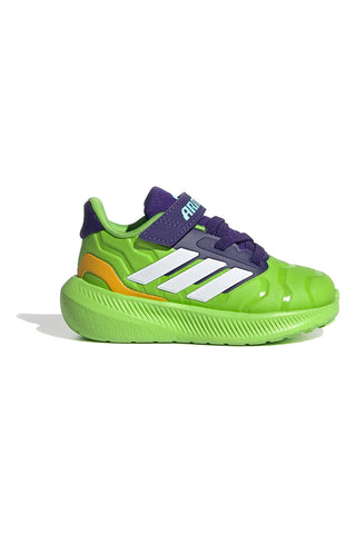 Zelene tekaške čevlje Iron Hulk s podplatom Cloudfoam Adidas Runfalcon 5 EL I